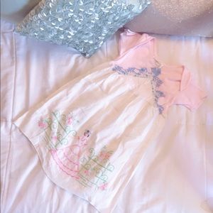 Hand stitched baby girl dress